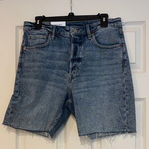 H&M Blue Denim Cutoff Shorts